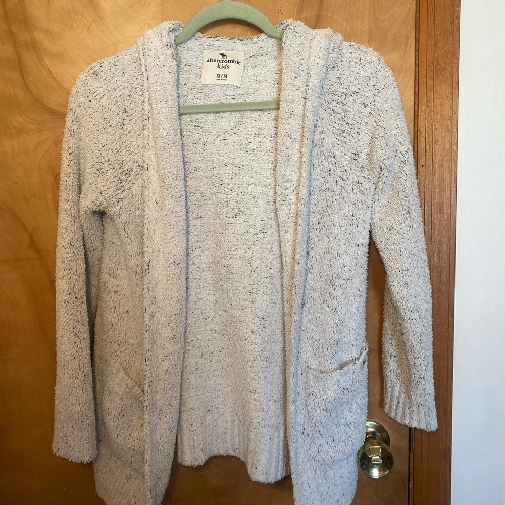 Abercrombie Kids sherpa cardigan